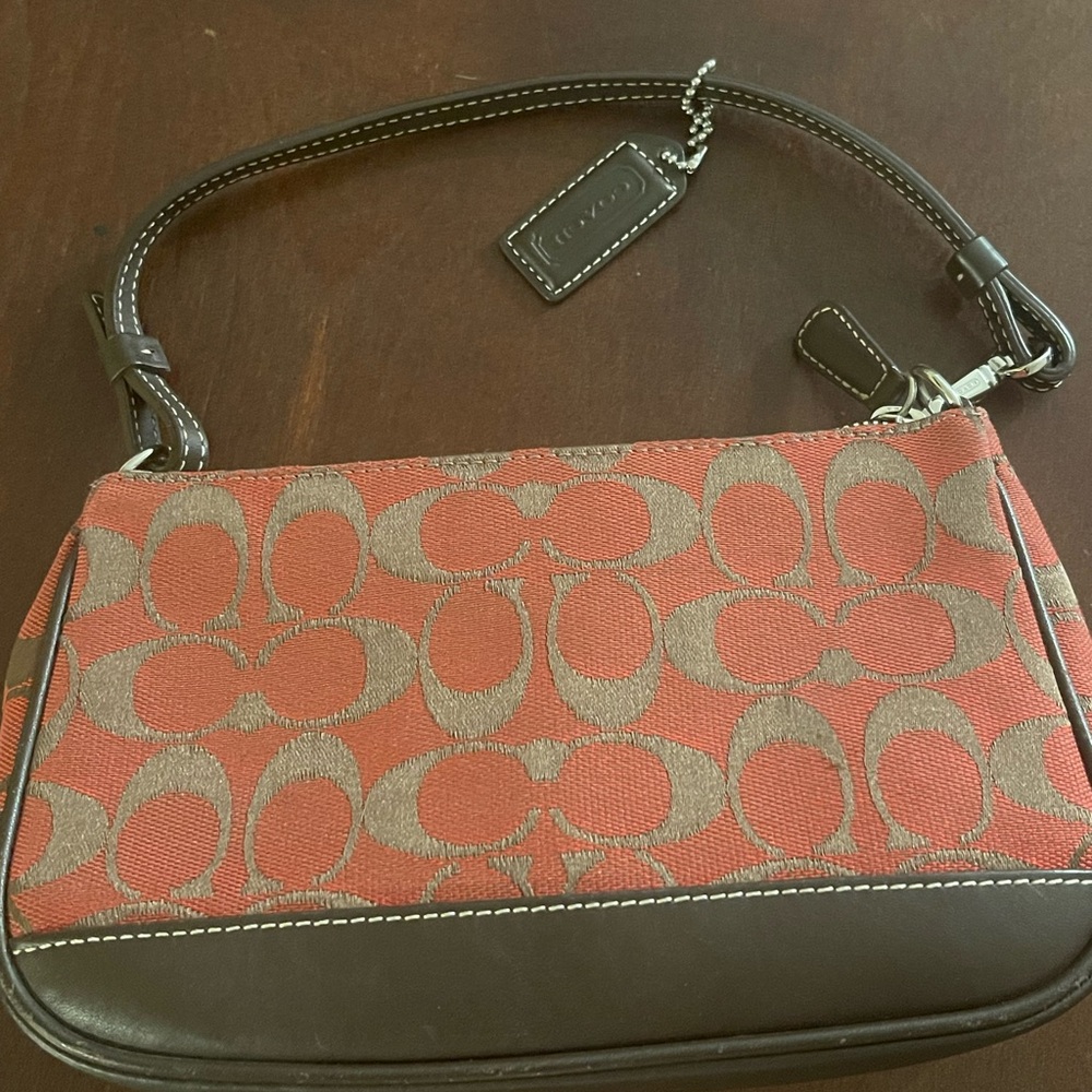 Coach Canvas Shoulder Bag *VINTAGE 2003* (Coach Canvas Top Handle Bag)